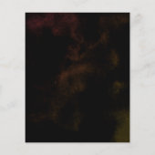 Budget Birthday Skull and Rozen Party Invitation (Achterkant)