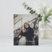 Budget Black Classy Photo Collage Afstuderen (Staand voorkant)