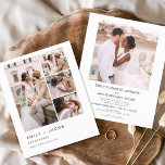 Budget Black en White Photo Wedding Invitation<br><div class="desc">Vier je liefdesverhaal met onze Budget Zwart-Wit Foto Bruiloft uitnodiging. Deze elegante en betaalbare uitnodiging legt de tijdloze schoonheid van uw romance vast in klassiek zwart-wit. Ontworpen voor elk budget, doet deze uitnodiging geen afbreuk aan stijl. De eenvoud van zwart-wit roept een gevoel van verfijning en genade op, waardoor het...</div>