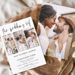 Budget Black en White Photo Wedding Invitation Flyer<br><div class="desc">Vier je liefdesverhaal met onze Budget Zwart-Wit Foto Bruiloft uitnodiging. Deze elegante en betaalbare uitnodiging legt de tijdloze schoonheid van uw romance vast in klassiek zwart-wit. Ontworpen voor elk budget, doet deze uitnodiging geen afbreuk aan stijl. De eenvoud van zwart-wit roept een gevoel van verfijning en genade op, waardoor het...</div>