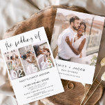 Budget Black en White Photo Wedding Invitation Flyer<br><div class="desc">Vier je liefdesverhaal met onze Budget Zwart-Wit Foto Bruiloft uitnodiging. Deze elegante en betaalbare uitnodiging legt de tijdloze schoonheid van uw romance vast in klassiek zwart-wit. Ontworpen voor elk budget, doet deze uitnodiging geen afbreuk aan stijl. De eenvoud van zwart-wit roept een gevoel van verfijning en genade op, waardoor het...</div>