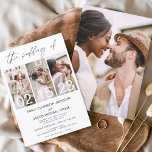 Budget Black en White Photo Wedding Invitation Flyer<br><div class="desc">Vier je liefdesverhaal met onze Budget Zwart-Wit Foto Bruiloft uitnodiging. Deze elegante en betaalbare uitnodiging legt de tijdloze schoonheid van uw romance vast in klassiek zwart-wit. Ontworpen voor elk budget, doet deze uitnodiging geen afbreuk aan stijl. De eenvoud van zwart-wit roept een gevoel van verfijning en genade op, waardoor het...</div>