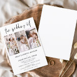 Budget Black en White Photo Wedding Invitation Flyer<br><div class="desc">Vier je liefdesverhaal met onze Budget Zwart-Wit Foto Bruiloft uitnodiging. Deze elegante en betaalbare uitnodiging legt de tijdloze schoonheid van uw romance vast in klassiek zwart-wit. Ontworpen voor elk budget, doet deze uitnodiging geen afbreuk aan stijl. De eenvoud van zwart-wit roept een gevoel van verfijning en genade op, waardoor het...</div>