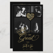 Budget Black Fake Golden Luxury Heart 4 photos (Voorkant / Achterkant)