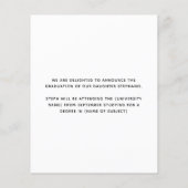 Budget Black Gold 2025 Afstuderen Aankondiging (Achterkant)