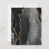 Budget Black Gold Agaat Dark 50th Birthday (Achterkant)