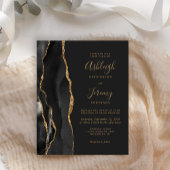 Budget Black Gold Dark QR Code Weddenschap