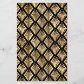 Budget Black Gold Deco Lijst Vintage Bruiloft 1920 (Achterkant)