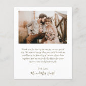 Budget Black Gold Photo Collage Weddenschap Hartel (Achterkant)