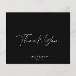 BUDGET Black Hartelijk dank Flyer