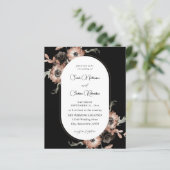 Budget Black & Natural Floral Wedding - Black (Staand voorkant)