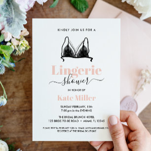 BUDGET Black Pink Ooh La La Lingerie Vrijgezellenf