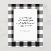 Budget Black Pset We hebben de vakantiedag Kaart v (Achterkant)