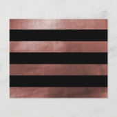 Budget Black & Roos Gold Script Enterprise Party (Achterkant)