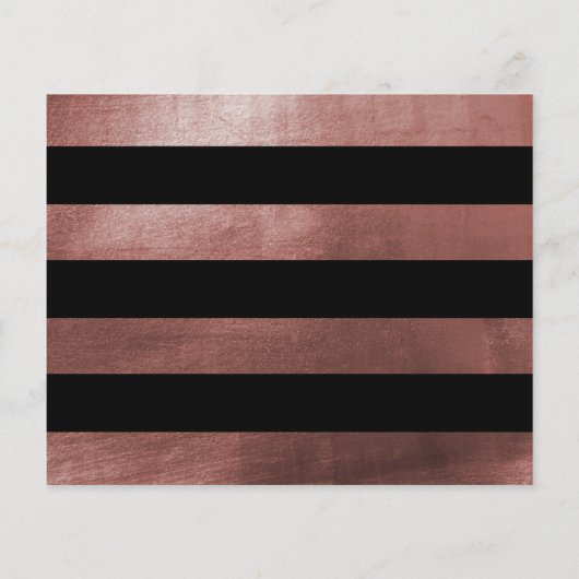 Budget Black & Roos Gold Script Enterprise Party (Achterkant)