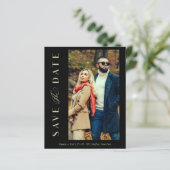 Budget Black Weduwfoto Wimshical Script (Staand voorkant)