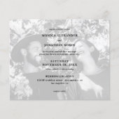 Budget Black & White Photo Landscape Wedding (Voorkant)