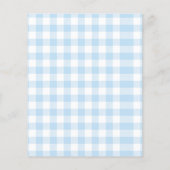 Budget Blauw Een Lucky Duck Jongen 1e Verjaardag U Flyer (Achterkant)