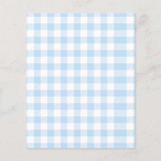 Budget Blauw Een Lucky Duck Jongen 1e Verjaardag U Flyer (Achterkant)