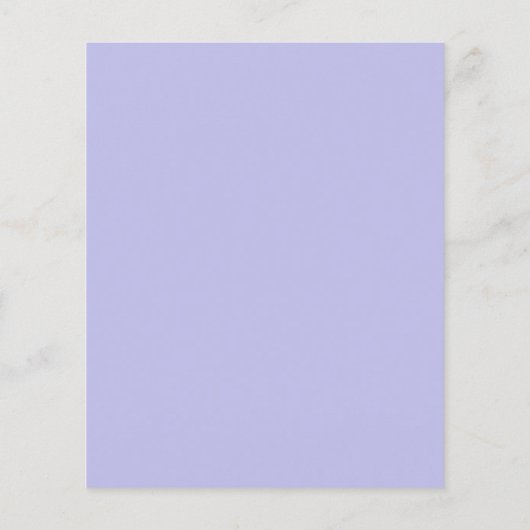 BUDGET Blauwe Lavendel Wave Scallop Border Bruilof (Achterkant)