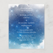 Budget Blauwe Sterrennachten Fonkelende Sterren Br (Voorkant)