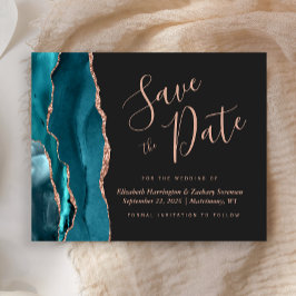 Budget Blauwgroen Blauw Roos Gouden Agaat Save the