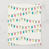 Budget Blauwgroen Roze kerstlampje (Achterkant)