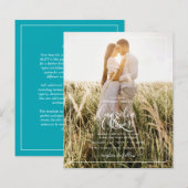 BUDGET Blauwgroen  wedstrijd - Oprichting foto (Voorkant / Achterkant)