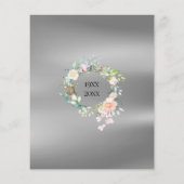 Budget Bloemen 70e Jubileum Uitnodiging (Achterkant)