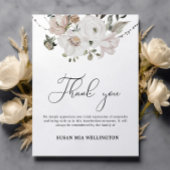 Budget Bloemen Begrafenis Dank u kaart