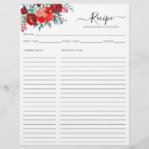Budget Bloemen Bourgogne Holly Leaves Vakantie Rec Flyer