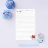 Budget Bloemen Bourgondië Holly Vakantie Recept Bl Flyer (Enkel)