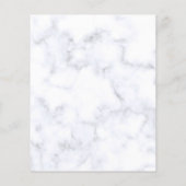 Budget Bloemen Chinoiserie Bird Garden Bruiloft (Achterkant)