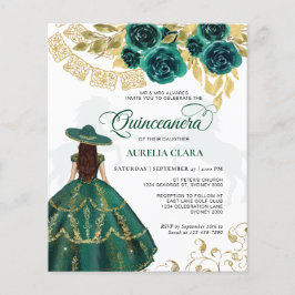 Budget Bloemen Emerald Groen Paard Quinceañera