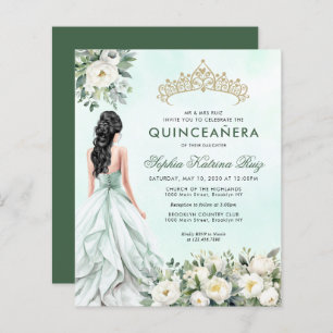 Budget Bloemen Emerald Groen Prinses Quinceañera