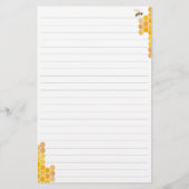 Budget Bloemen Honingraat Bumblebee Keuken Recept Flyer (Achterkant)