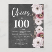 Budget Bloemen Proost op 100ste verjaardag (Voorkant)