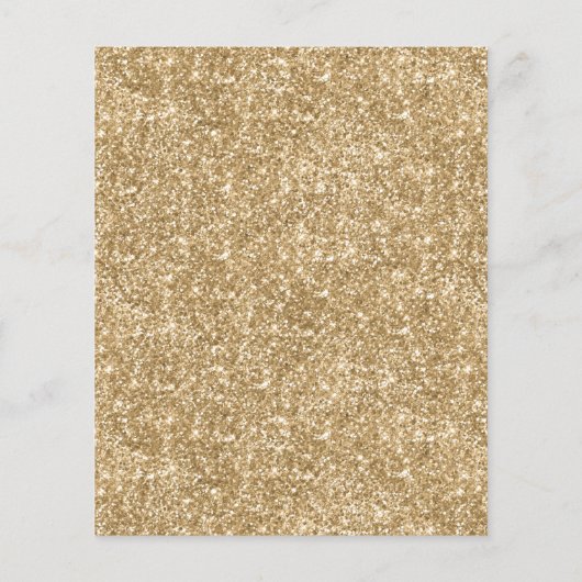 Budget Bloemen Roze Gouden Vlinder Sweet 16 Party (Achterkant)