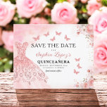 Budget Bloemen Roze Prinses Verjaardag Quinceanera Flyer<br><div class="desc">Vier in stijl met de Floral Pink en Gold Princess Birthday Quinceañera uitnodiging. Dit elegante ontwerp is voorzien van zachte roze bloemen in combinatie met luxe gouden accenten, perfect voor een vorstelijke en gedenkwaardige 15e verjaardag. De uitnodiging belichaamt genade en sophisticatie, geschikt voor een prinses. De delicate bloemendetails en glinsterende...</div>