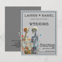 Budget Bloemen Skelet Minimalistische QR Code Brui
