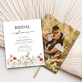 Budget Bloemen Wildbloemen Bruidsdouche Uitnodigin