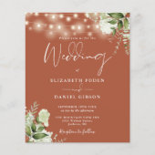 Budget Bloemenverlichting Terracotta Bruiloft Uitn (Voorkant)