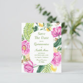 Budget Bloemstuk Quinceañera Save The Dates (Staand voorkant)