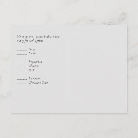 Budget Blozende Roze Bloemige Stof Blauw Bruids Briefkaart (Achterkant)