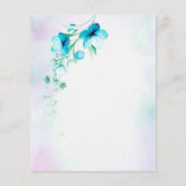 Budget Blue blauwgroen green blobloblob bruiloft u