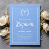 Budget Blue Boy Doopuitnodiging