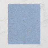 BUDGET Blue Boys Teddy Bear Baby shower nodigt uit (Achterkant)