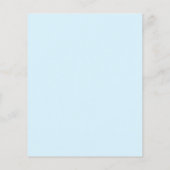 Budget Blue Donuts Oh Boy Virtual Sprinkle nodigt (Achterkant)