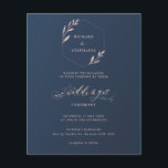 Budget Blue en Pink Foliage Weddenschap Flyer<br><div class="desc">******* DIT IS GEEN STANDAARDGROOTTE VAN DE WEDDINVITATIE. GEEN ENVELOPEN. VOOR HET VOORRADEN VAN DE KAART, DE KAARTEN VAN DE THICKER, CONTROLEER ONZE LIJNKUNDIGE COLLECTIE VOOR NORMALE WEDINGINVITATIES EN ANDERE AANPASSENDE PUNTEN. Deze flyer omvat geen enveloppen, papieren versie. Bespaar geld op formele uitnodigingen met deze kleine uitnodiging. ******* Ontworpen om...</div>