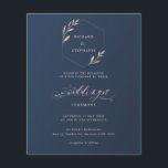Budget Blue en Pink Foliage Weddenschap Flyer<br><div class="desc">******* DIT IS GEEN STANDAARDGROOTTE VAN DE WEDDINVITATIE. GEEN ENVELOPEN. VOOR HET VOORRADEN VAN DE KAART, DE KAARTEN VAN DE THICKER, CONTROLEER ONZE LIJNKUNDIGE COLLECTIE VOOR NORMALE WEDINGINVITATIES EN ANDERE AANPASSENDE PUNTEN. Deze flyer omvat geen enveloppen, papieren versie. Bespaar geld op formele uitnodigingen met deze kleine uitnodiging. ******* Ontworpen om...</div>